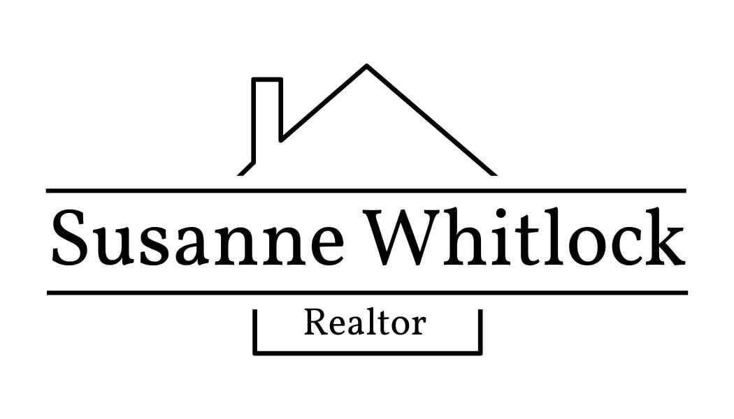 Susanne Whitlock Realtor Logo Business Card Size